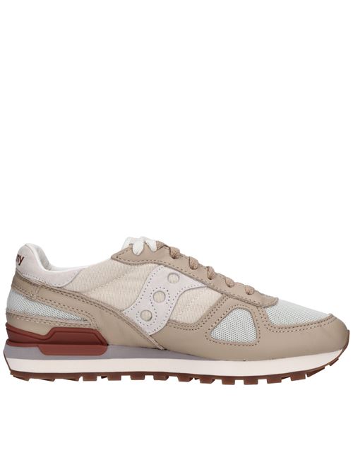 Sneakers modello SHADOW ORIGINAL in pelle e tessuto SAUCONY | SHADOW ORIGINAL PELLE-TES. UBEIGE